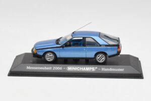 Renault Fuego Bleu Métallisé Minichamps 1:43 400113520 Métal Moulé