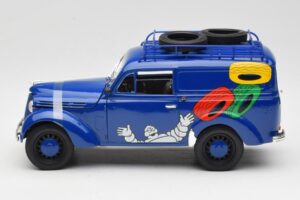 Renault Juvaquatre Michelin Blue Solido 1:18 82008 Métal Moulé — image 4 sur 8