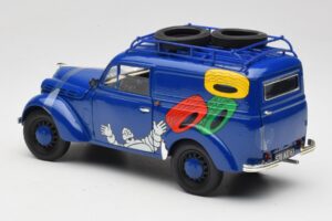 Renault Juvaquatre Michelin Blue Solido 1:18 82008 Métal Moulé — image 6 sur 8