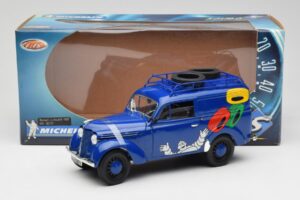 Renault Juvaquatre Michelin Blue Solido 1:18 82008 Métal Moulé — image 8 sur 8