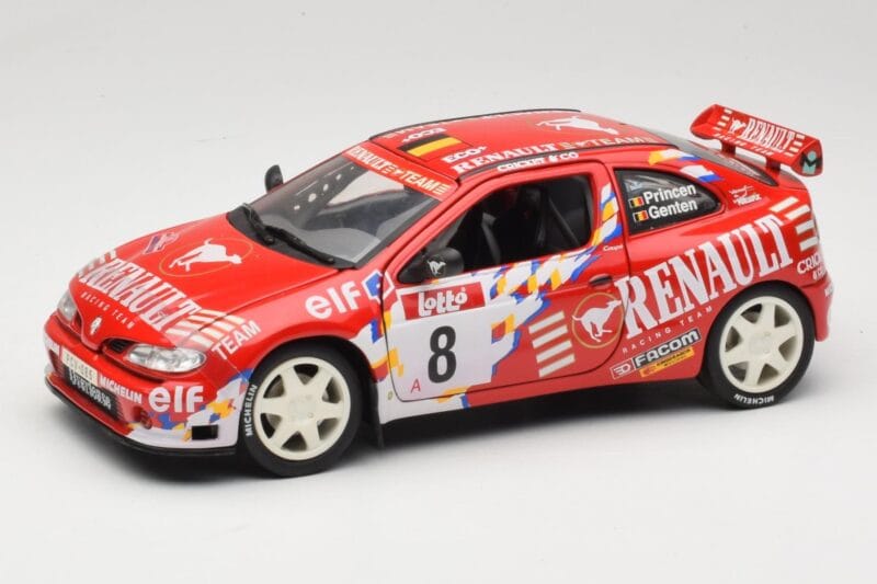 Renault Megane Maxi #8 M. Princen / C. Genten 1997 Solido 1:18 3771 Métal Moulé