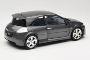 Renault Megane Mk2 RS Vampire Grey Norev 1:18 185101 Métal Moulé — image 3 sur 8