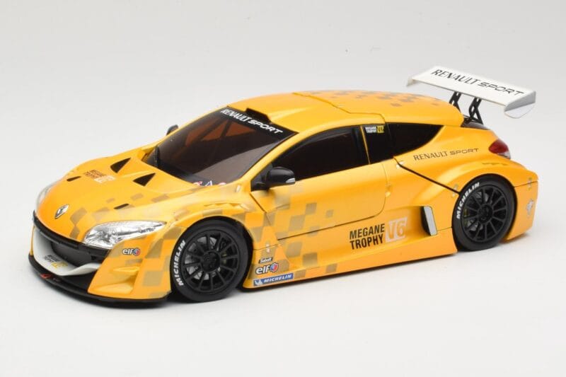 Renault Megane Trophy Showcar Jaune Eurocup Megane Trophy 2011 Norev 1:18 185109 Métal Moulé