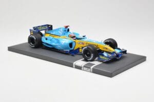 Renault R25 #5 F. Alonso 2nd Place British GP 2005 Minichamps 1:18 117051105 Métal Moulé — image 4 sur 6