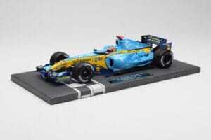 Renault R25 #5 F. Alonso 2nd Place British GP 2005 Minichamps 1:18 117051105 Métal Moulé — image 5 sur 6