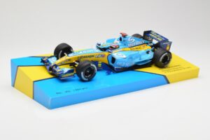 Renault R25 #5 F. Alonso 2nd Place British GP 2005 Minichamps 1:18 147051105 Métal Moulé — image 2 sur 6