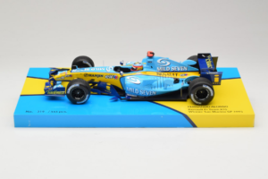 Renault R25 #5 F. Alonso Renault F1 Team San Marino Grand Prix Winner 2005 Minichamps 1:18 147050405 Métal Moulé