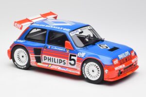 Renault R5 Maxi Turbo #5 Philips J-L. Busquet Superproduction 1987 Otto 1:18 OT1094 Résine — image 4 sur 6