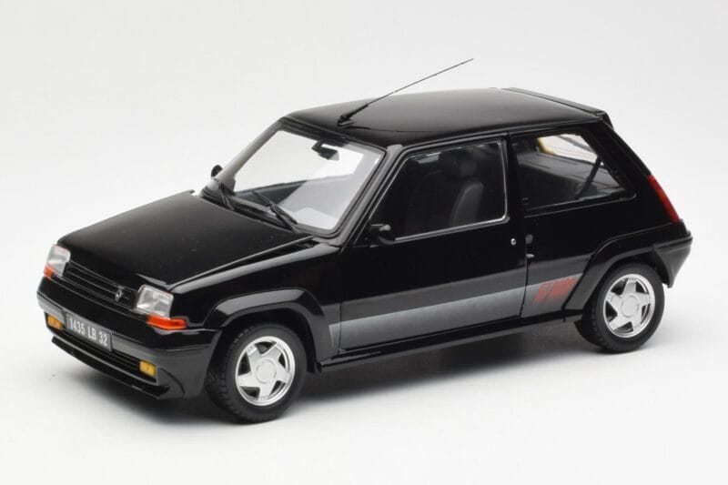 Renault Super 5 GT Turbo Phase 2 Noir Norev 1:18 185244 Métal Moulé