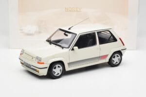 Renault Super 5 GT Turbo Phase 2 Blanc Nacré Norev 1:18 185206 Métal Moulé — image 8 sur 8