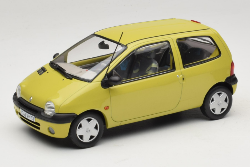 Renault Twingo Anis Yellow Norev 1:18 185299 Métal Moulé