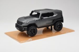Rezvani Tank Matte Gris DNA 1:18 DNA000009 Métal Moulé