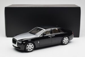 Rolls-Royce Ghost Noir & Argent Kyosho 1:18 008802BKS2 Métal Moulé — image 8 sur 8