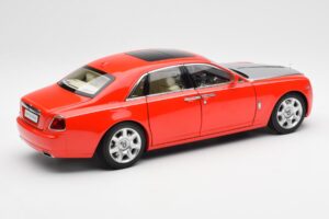 Rolls-Royce Ghost Rouge & Argent Kyosho 1:18 008802RS Métal Moulé — image 3 sur 8