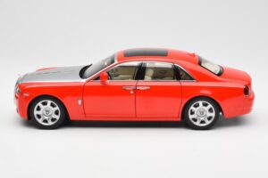 Rolls-Royce Ghost Rouge & Argent Kyosho 1:18 008802RS Métal Moulé — image 4 sur 8