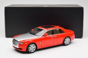 Rolls-Royce Ghost Rouge & Argent Kyosho 1:18 008802RS Métal Moulé — image 8 sur 8