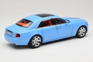 Rolls-Royce Ghost Series I Bleu Clair Kyosho 1:18 08802LB Métal Moulé — image 3 sur 8