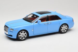 Rolls-Royce Ghost Series I Bleu Clair Kyosho 1:18 08802LB Métal Moulé