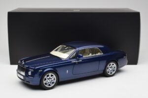 Rolls-Royce Phantom Coupe Metropolitan Bleu Kyosho 1:18 08862BLM Métal Moulé — image 8 sur 8