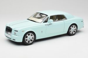 Rolls-Royce Phantom Coupe Turchese Bleu Kyosho 1:18 08862TBL Métal Moulé