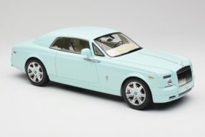 Rolls-Royce Phantom Coupe Turchese Bleu Kyosho 1:18 08862TBL Métal Moulé — image 6 sur 8