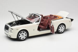 Rolls-Royce Phantom Drophead Coupe English Blanc Kyosho 1:18 08871EW2 Métal Moulé — image 2 sur 10