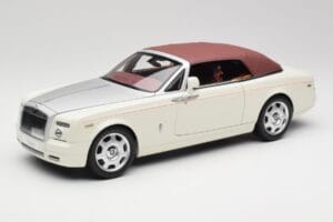 Rolls-Royce Phantom Drophead Coupe English Blanc Kyosho 1:18 08871EW2 Métal Moulé — image 3 sur 10