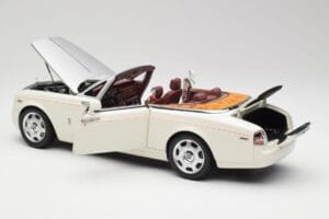 Rolls-Royce Phantom Drophead Coupe English Blanc Kyosho 1:18 08871EW2 Métal Moulé — image 7 sur 10