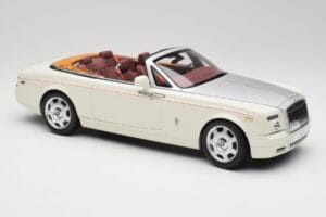 Rolls-Royce Phantom Drophead Coupe English Blanc Kyosho 1:18 08871EW2 Métal Moulé — image 8 sur 10