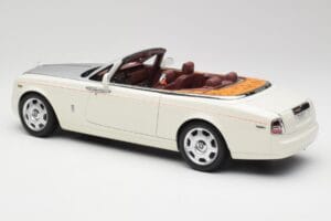 Rolls-Royce Phantom Drophead Coupe English Blanc Kyosho 1:18 08871EW2 Métal Moulé — image 9 sur 10