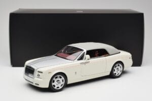 Rolls-Royce Phantom Drophead Coupe English Blanc Kyosho 1:18 08871EW2 Métal Moulé — image 10 sur 10