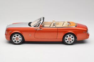 Rolls-Royce Phantom Drophead Coupe Mandarin Orange Kyosho 1:18 08871P Métal Moulé — image 6 sur 10