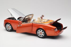 Rolls-Royce Phantom Drophead Coupe Mandarin Orange Kyosho 1:18 08871P Métal Moulé — image 7 sur 10