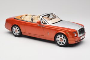 Rolls-Royce Phantom Drophead Coupe Mandarin Orange Kyosho 1:18 08871P Métal Moulé — image 8 sur 10