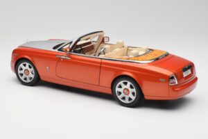Rolls-Royce Phantom Drophead Coupe Mandarin Orange Kyosho 1:18 08871P Métal Moulé — image 9 sur 10