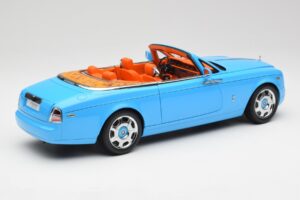 Rolls-Royce Phantom Drophead Coupe Powder Bleu Kyosho 1:18 08871BL Métal Moulé — image 5 sur 10