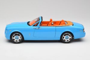 Rolls-Royce Phantom Drophead Coupe Powder Bleu Kyosho 1:18 08871BL Métal Moulé — image 6 sur 10