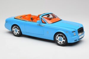 Rolls-Royce Phantom Drophead Coupe Powder Bleu Kyosho 1:18 08871BL Métal Moulé — image 8 sur 10