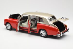 Rolls-Royce Phantom VI Rouge Beige Clair Kyosho 1:18 08905RLB Métal Moulé — image 5 sur 8