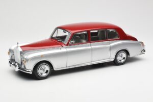 Rolls-Royce Phantom VI Argent Rouge Kyosho 1:18 08905SR Métal Moulé