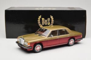 Rolls-Royce Silver Spirit Beige Rouge BoS Models 1:18 BOS061 Résine — image 6 sur 6