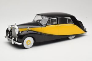 Rolls-Royce Silver Wraith Empress by Hooper Noir & Jaune MCG 1:18 MCG18066 Métal Moulé