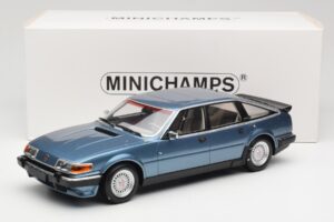 Rover Vitesse SD1 3.5 V8 Bleu Métallisé Minichamps 1:18 107138400 Métal Moulé — image 6 sur 6