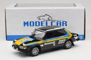 Saab 99 EMS #1 P. Eklund / B. Cederberg Rally Sweden 1977 MCG 1:18 MCG18825R Métal Moulé — image 6 sur 6