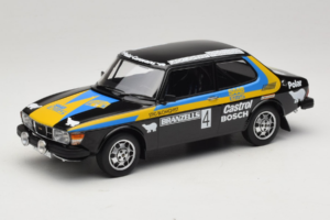 Saab 99 EMS #4 S. Blomqvist / H. Sylvan Rally Sweden Winner 1977 MCG 1:18 MCG18826R Métal Moulé