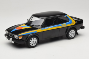 Saab 99 Turbo Stig Blomqvist Noir MCG 1:18 MCG18442 Métal Moulé