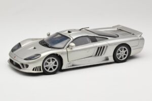 Saleen S7 Argent Welly 1:18 23124646-M20 Métal Moulé