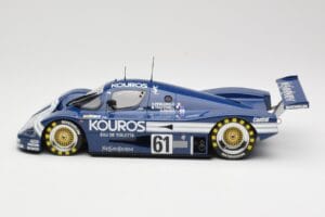 Sauber Mercedes C9 Kouros Racing #61 M. Thackwell / H. Pescarolo 24 Hours of Le Mans 1987 Minichamps 1:18 155873561 Métal Mou — image 3 sur 6