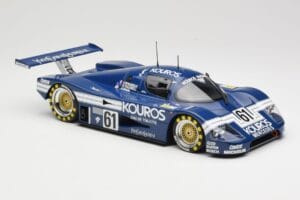 Sauber Mercedes C9 Kouros Racing #61 M. Thackwell / H. Pescarolo 24 Hours of Le Mans 1987 Minichamps 1:18 155873561 Métal Mou — image 4 sur 6