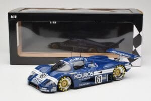 Sauber Mercedes C9 Kouros Racing #61 M. Thackwell / H. Pescarolo 24 Hours of Le Mans 1987 Minichamps 1:18 155873561 Métal Mou — image 6 sur 6